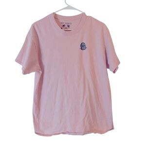 Riot‎ Society Mens Pink T-Shirt ‘RIP Tombstone’ Large Ghost